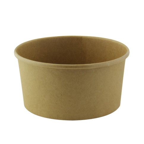 Insalatiera "Buckaty" multiuso, tonda in cartone kraft   H59mm 1000ml