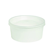 Insalatiera "Buckaty" tonda in cartone bianco   H68mm 750ml