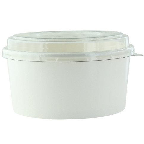 Insalatiera "Buckaty" tonda in cartone bianco   H67mm 1 140ml