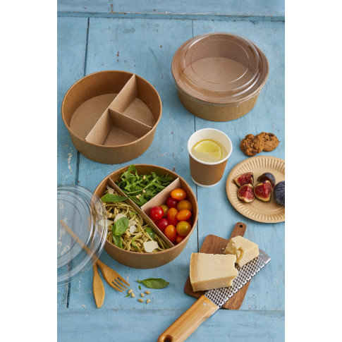 Insalate kraft Buckaty multiuso senza plastica  H69mm 1200ml