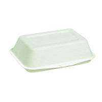 Conchiglia in polpa di canna da zucchero 170x125mm H50mm 450ml