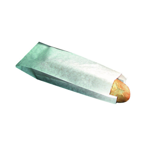 Sacchetto per panino in carta antiunto bianca 100x40mm H300mm