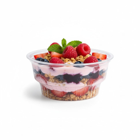 Coppa dessert in PET trasparente  H35mm 170ml