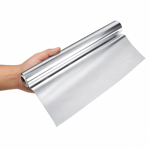 Rotolo di foglio di alluminio da 10 micron, largo 29 cm e lungo 200 m 300x300mm H100mm