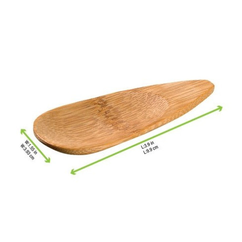 Cucchiaio a goccia in bambù "Pattaya"  100x40mm
