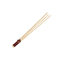 Stecchino Teepi a tre punte in bambù 8 cm (FOR50)  H90mm