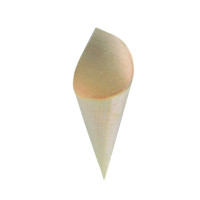 Cono in legno  H80mm