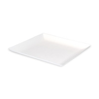 Piatto "BioNChic" in polpa di canna da zucchero  160x160mm