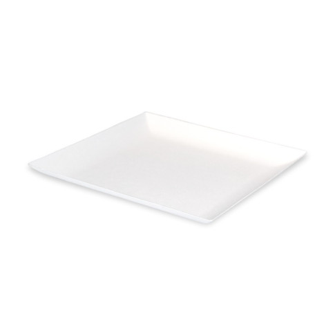 Piatto "BioNChic" in polpa di canna da zucchero  160x160mm