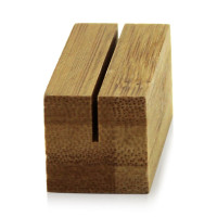 Porta menù in bambù 56x20mm H20mm
