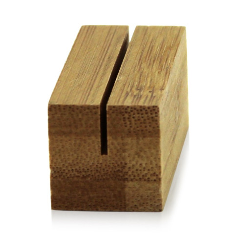 Porta menù in bambù 56x20mm H20mm