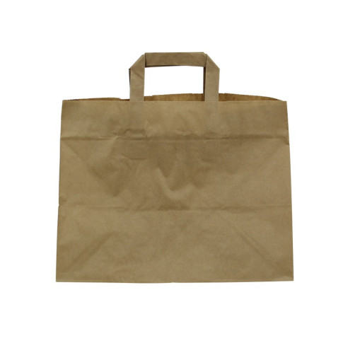 Shopper in carta kraft riciclato 320x200mm H250mm