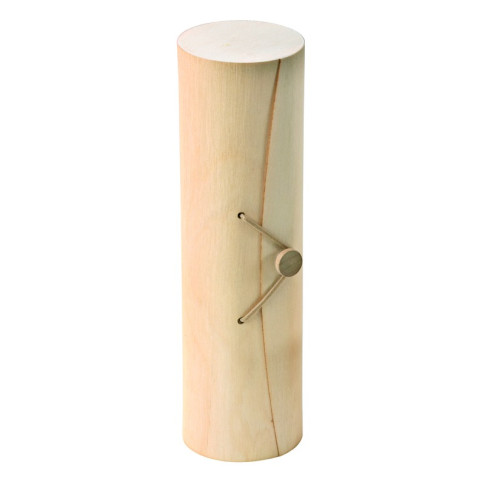 Scatola in legno cilindrica per 7 macarons  H230mm