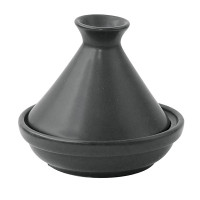 Mini tajine in porcellana nera  H80mm