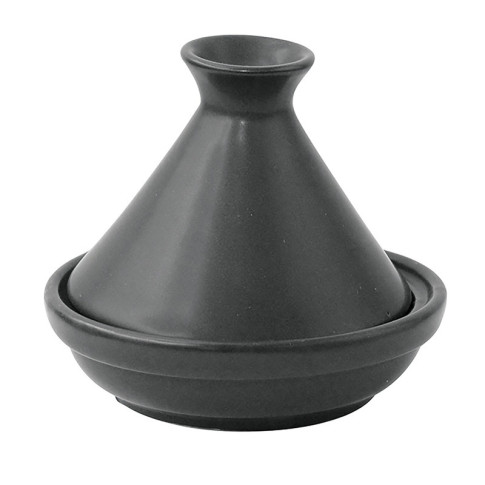 Mini tajine in porcellana nera  H80mm