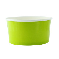 Insalatiera "Buckaty" multiuso, tonda in cartone verde   H75mm 900ml