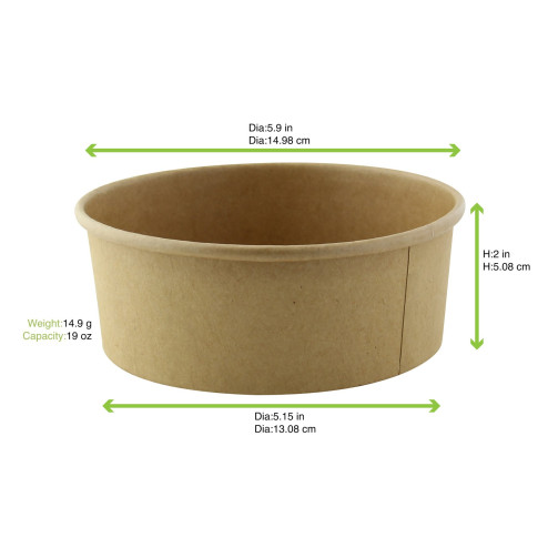 "Buckaty" di Kraft Multi-Usage Kraft  H50mm 580ml