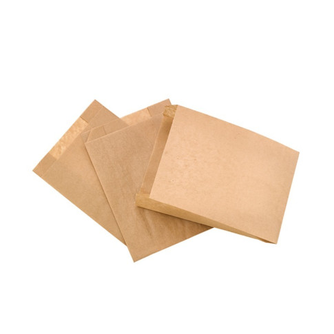 Sacchetto multiuso in carta scura kraft antiunto 140x70mm H210mm