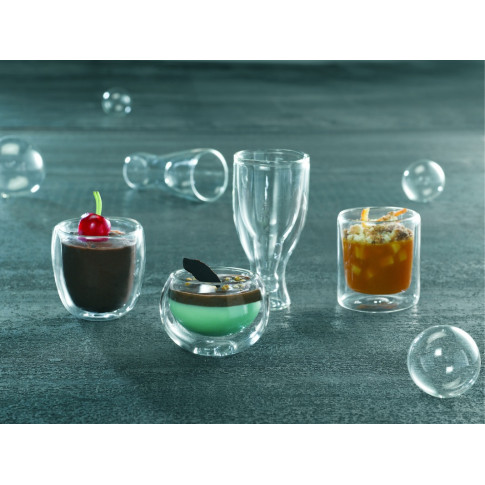 Bicchiere da shot "Quadra" quadrato  H60mm 60ml