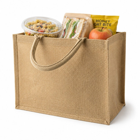 Borsa tote in iuta 320x200mm H250mm