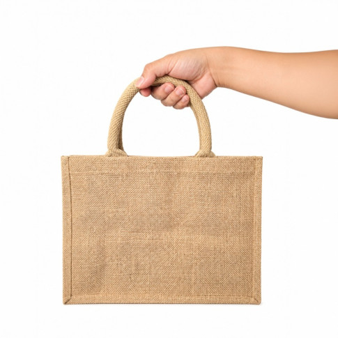 Borsa tote in iuta 320x200mm H250mm