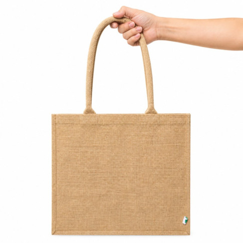 Borsa tote in iuta 380x330mm H380mm