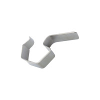 Clip in acciaio inox per barattolo (42) 30x15mm H1mm