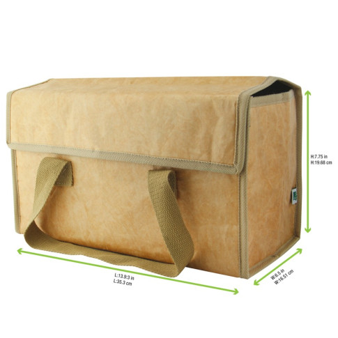 Borsa per il pranzo isolata con manici 355x180mm H190mm