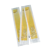 Sacchetto da baguette in carta scura kraft 260x70mm H440mm
