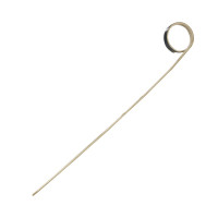 Stecchino "Joyo" nero in bamboo con anello  H180mm