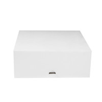 Scatola da pasticceria in cartone bianco 250x250mm H100mm