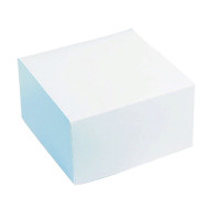 Scatola da pasticceria in cartone bianco 160x160mm H50mm