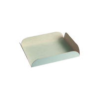 Quadrato sottotorta in cartone bianco con alette 210x210mm H20mm
