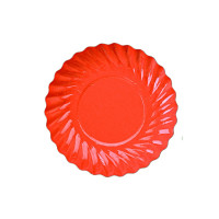 Coppetta in cartone, doppio lato arancione/limone