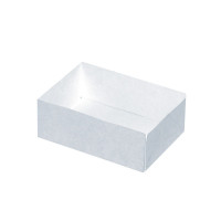 Scatola da pasticceria in cartone kraft senza coperchio 160x120mm H50mm
