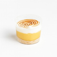 Contenitore "Bodega" in PS trasparente  H58mm 200ml