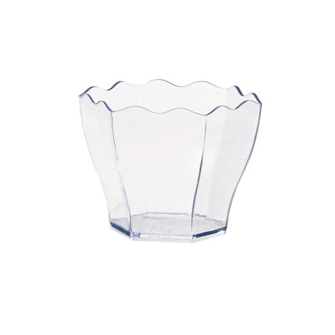 Bicchierino fingerfood "Deva" in PS trasparente 60x55mm H47mm 60ml