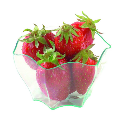 Bicchierino fingerfood "Deva" in PS trasparente 60x55mm H47mm 60ml