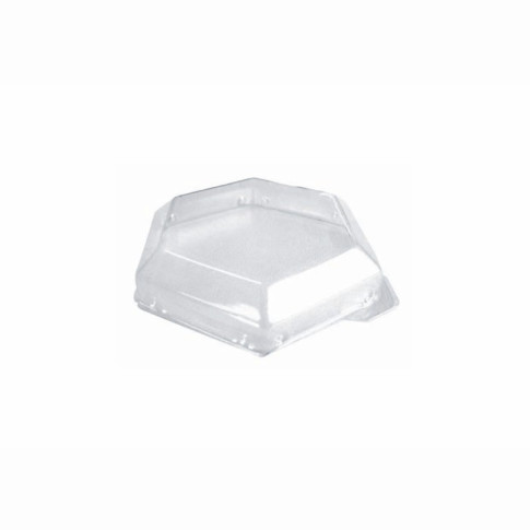 Coperchio "Deva" in PET trasparente 100x50mm H27mm
