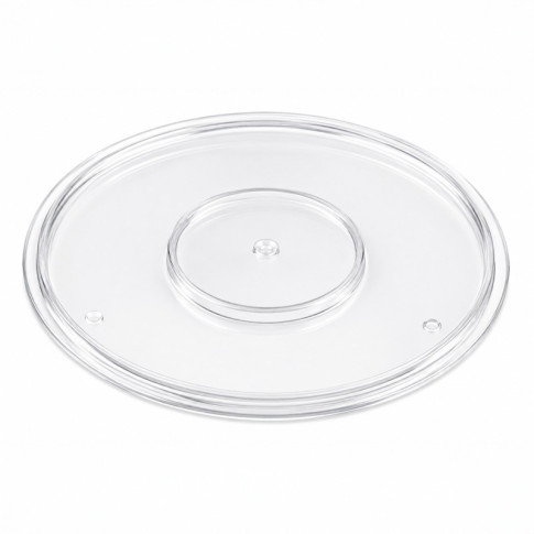 Coperchio in plastica per piattino fingerfood Milou (PET1)  H2mm