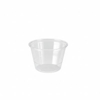 Contenitore in PET trasparente  H44mm 120ml
