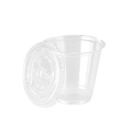Contenitore in PET trasparente  H68mm 150ml