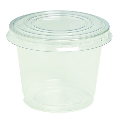 Contenitore in PET trasparente  H65mm 200ml