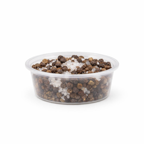 Contenitore in PS traslucida  H32mm 80ml