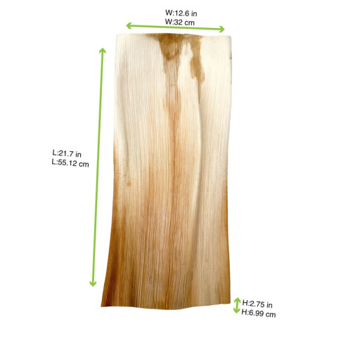 Foglia in palma naturale 550x320mm