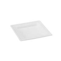 Piatto in polpa di canna da zucchero  160x160mm