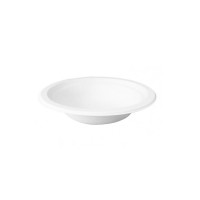 Ciotola tonda in polpa di canna da zucchero  H39mm 450ml