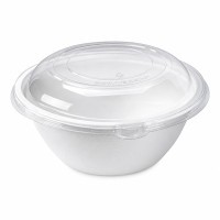 Coperchio in PET per piatto in polpa (PET1)  H30mm