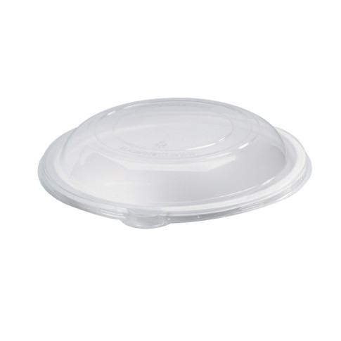 Coperchio a cupola in PET per piatto in polpa (PET1)  H0,3mm