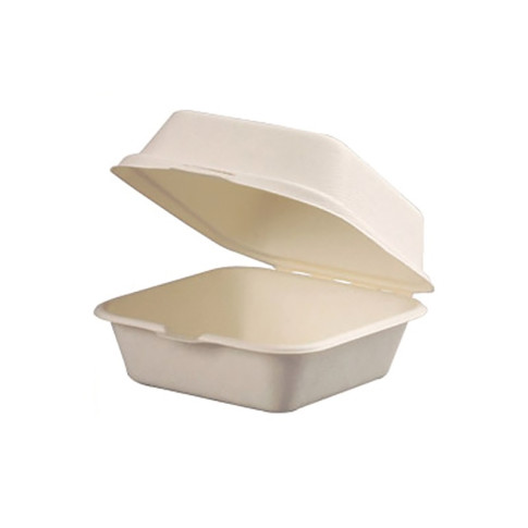 Conchiglia in polpa di canna da zucchero 150x150mm H76mm 460ml